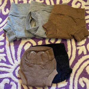 Merino Wool Cloth Diaper Covers